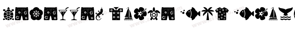 Hawaiian Aloha BTN Bold字体转换